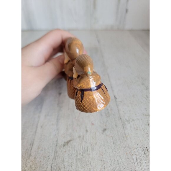 Dept 56 vintage monks a caroling village accessory Xmas nun - Picture 6 of 8